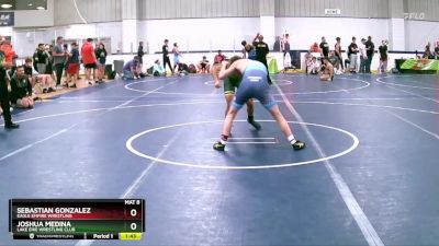 119 lbs Cons. Round 2 - Joshua Medina, Lake Erie Wrestling Club vs Sebastian Gonzalez, Eagle Empire Wrestling