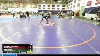 184 lbs Champ. Round 1 - Sam Osho, Marian University (IN) vs Roemelo Hudson, Waldorf (Iowa)