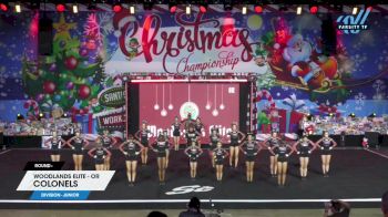 Woodlands Elite - OR - Colonels [2024 L6 Junior] 2024 Spirit Celebration Christmas Grand Nationals