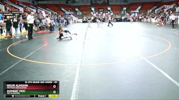 60 lbs Round 3 - Nour Almohri, Michigan Revolution vs Dominic Moc, Art In Motion