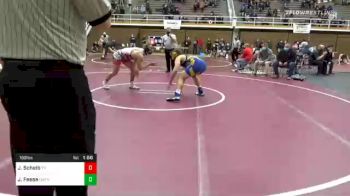 189 lbs Quarterfinal - Jacob Scheib, Tri-Valley vs Jacob Feese, Line Mountain