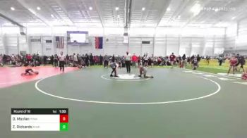 98 lbs Round Of 16 - Z'kai Richards, Bear WC vs Daniel Moylan, Poway Elite