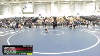 59 lbs Cons. Round 2 - Logan Burba, Pal-Mac You Wrestling vs Roman Camelio, Wayne Wrestling Club