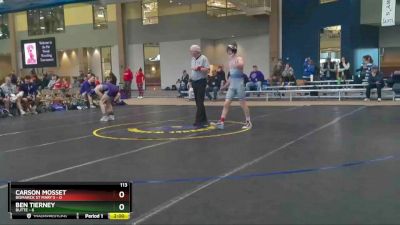 113 lbs Carson Mosset, Bismarck St Mary`s vs Ben Tierney, Butte