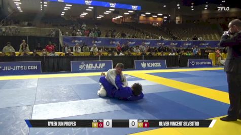 Dylen Jun Propes vs Oliver Vincent Silvestro 2026 Pan Jiu Jitsu IBJJF Championship