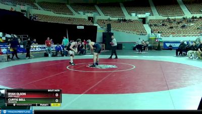 D3-150 lbs Cons. Round 2 - Ryan Olson, Deer Valley vs Curtis Bell, Mesquite