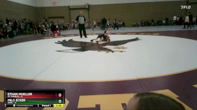 45 lbs Semis (4 Team) - Ethan Mueller, St. Charles vs Milo Ecker, ANML