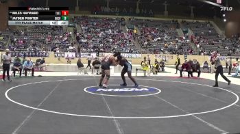 285 lbs 5th Place Match - Miles Hayward, Tates Creek vs Jayden Pointer, Boone County