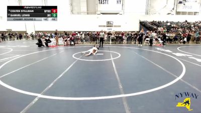 66 lbs Champ. Round 2 - Samuel Lewis, Journeymen Wrestling Club vs Colten Stillman, Whitney Point Youth Wrestling Club