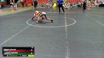 60 lbs Round 1 (4 Team) - Brock Taylor, Armory vs Landon Walker, Xtreme Team