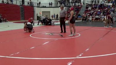 190 lbs Semifinal - Cambrie McLoyd, Clinton vs Karise Benson, Dubuque Hempstead
