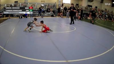 46 lbs Quarterfinal - Carson Steinocher, Katy Area Wrestling Club vs Ezekiel Medrano, Gracie Barra Westchase Wrestling Club
