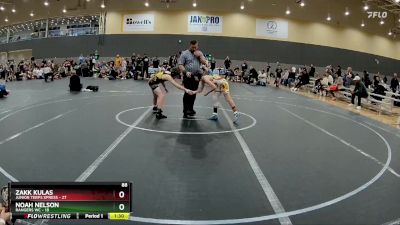 88 lbs Round 1 (6 Team) - Zakk Kulas, Junior Terps Xpress vs Noah Nelson, Rangers WC