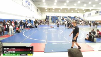 113 lbs Semifinal - Dayle Cailles, Valencia HS vs Josiah Leyvas, Friendly Hills Wrestling Club