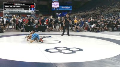 106 lbs Champ. Rd Of 64 - Rama Valencerina, California vs Grayson VanValkenburg, Michigan