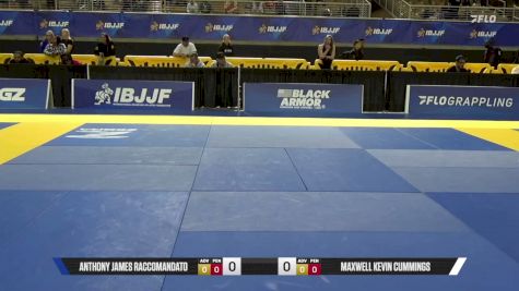 Maxwell Kevin Cummings vs Anthony James Raccomandato 2026 Pan Jiu Jitsu IBJJF Championship