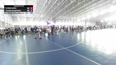 150 lbs Cons. Round 3 - Ayden Hatch, Excalibur Wrestling Club vs Oliver Balmforth, Aviator Wrestling Academy