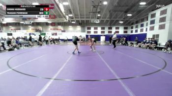 184 lbs Round 1 (10 Team) - Teagan Foreman, Dakota Wesleyan (S.D.) vs Orinn Hubbard, University Of Saint Mary (KS)