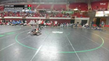175 lbs Round 4 - Placement (4 Team) - Afopefoluwa Elufowoju, Northwest Eaton vs Cutter Jahn, Conroe Caney Creek