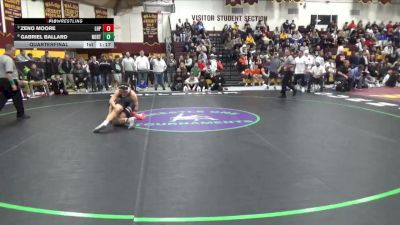 157 lbs Quarterfinal - Zeno Moore, Lake Highland Prep vs Gabriel Ballard, Northampton