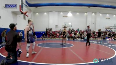 160 lbs Semifinal - Jacob Valles, Madill Takedown vs Kaleb Roche, Newcastle Youth Wrestling