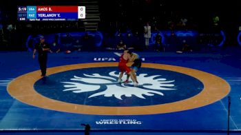 97 kg Round Of 16 - Braxton James Amos, USA vs Yerzat Yerlanov, KAZ