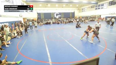 155 lbs Quarterfinal - Natalie Godinez, Fourth Chamber vs Julie Cimarusti, Legacy Wrestling Center