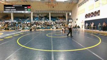 132 lbs Quarterfinal - Lander Rice, Mountain View vs Henry Quiver, Lander Valley