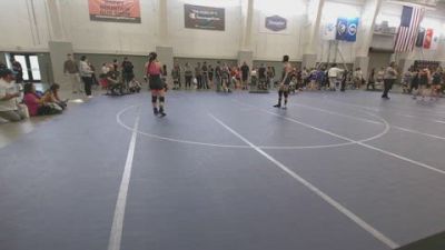 138 lbs Quarters - Gentry Pitcher, White Rhino vs Eliana White, Jimenez Trained Academy