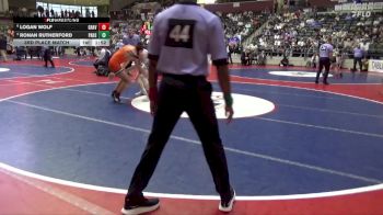 4A 175 lbs 3rd Place Match - Ronan Rutherford, Pulaski Academy High School vs Logan Wolf, GRAVETTE HIGH SCHOOL