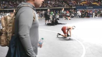 D 2 106 lbs Champ. Round 2 - Brody Hover, Prairieville vs Brayden Durocher, E.D. White