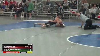 157 lbs Round 2 (4 Team) - Ezekiel Burkholder, Toledo vs Elijah Kidder, Grand Valley State WC