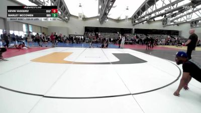154-H lbs Quarterfinal - Kevin Vasquez, Kings Park vs Marley McCowen, Mwa