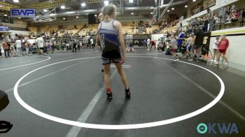 62 lbs Rr Rnd 4 - Elijah Knight, Harrah Little League Wrestling vs Alivia Williams, Standfast OKC