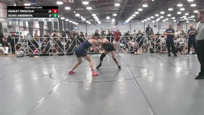 136 lbs Round 2 (10:45am Saturday) - Paisley Frescoln, Lady Reapers vs Olivia Anderson., Cali Pink