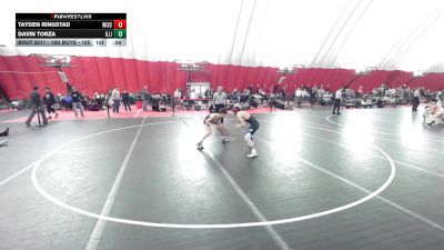 16U Boys - 100 lbs Cons. Round 3 - Tayden Ringstad, Wisconsin vs Davin Torza, Illinois