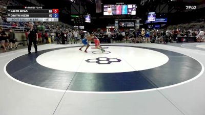 157 lbs Cons. Rd Of 16 - Kaleb Mead, MN vs Dimitri Kizer, OK
