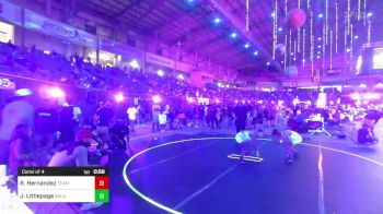 106 lbs Consi Of 4 - Royce Hernandez, Team Pride Academy vs Jacob Littlepage, Bald Eagle