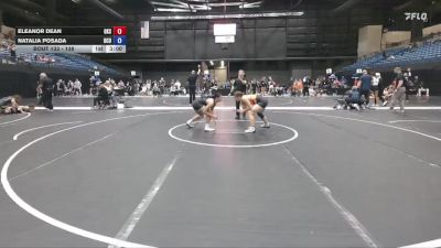 138 lbs 1st Place Match - Eleanor Dean, Oklahoma State University vs Natalia Posada, Oklahoma City University