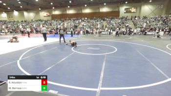 54 lbs Consi Of 16 #1 - Abraham Houston, Fernley Wrestling Club vs Mateo Sorroza, NorCal Nomads