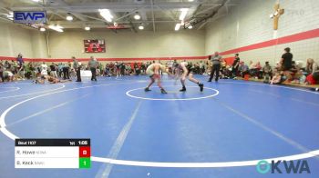 119 lbs Round Of 16 - R.B. Howe, NORTH DESOTO WRESTLING ACADEMY vs Brody Keck, Broken Arrow Wrestling Club