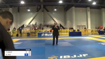 FELLIPE UBAIZ TROVO vs NATHAN PAZ BARRETO 2019 American National IBJJF Jiu-Jitsu Championship