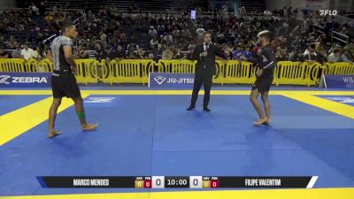 Filipe Valentim vs Marco Mendes 2025 Pan IBJJF Jiu-Jitsu No-Gi Championship