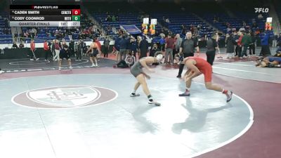 165 lbs Quarterfinal - Caden Smith, Central Catholic vs Cody Coonrod, Northbridge