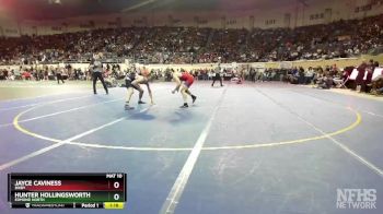 6A-132 lbs Semifinal - Hunter Hollingsworth, Edmond North vs Jayce Caviness, Bixby