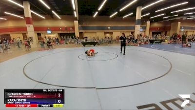 84 lbs Quarterfinal - Brayden Turdo, Texas Elite Wrestling Club vs Karai Smith, Bandit Combat Sports