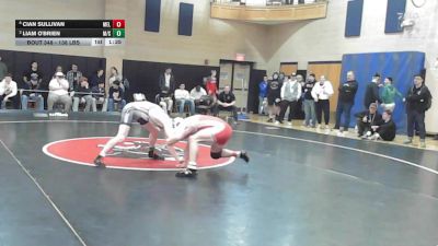 138 lbs Consolation - Cian Sullivan, Melrose vs Liam O'brien, Marblehead/Swampscott