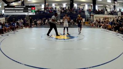 126 lbs Semis & 3rd Wb (16 Team) - Jonderious Williams, Troup vs Sebastian Rodriguez, West Laurens