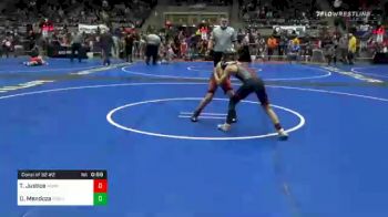 80 lbs Consolation - Tynan Justice, Hurricane vs Dominic Mendoza, Pomona Elite