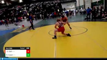 193-206 lbs Cons. Semi - Elijah Fjell, Double Dogs Wrestling vs Noah Hyson, Fairbury